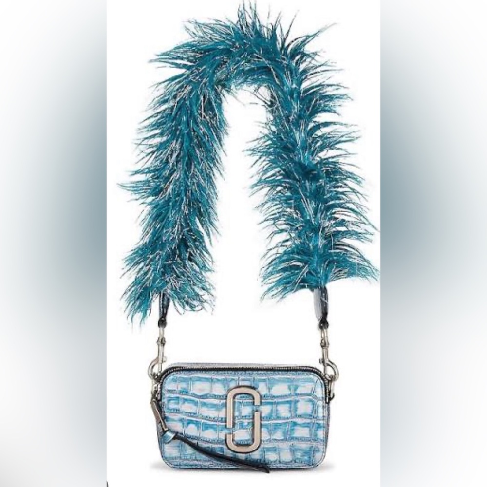 The Croc-Embossed Snapshot in
Harbor Blue Multi
MARC JACOBS